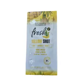 Muestra Salerm Cosmetics Biokera Natura Fresh Yellow Shot Mascarilla Reparadora 10ml